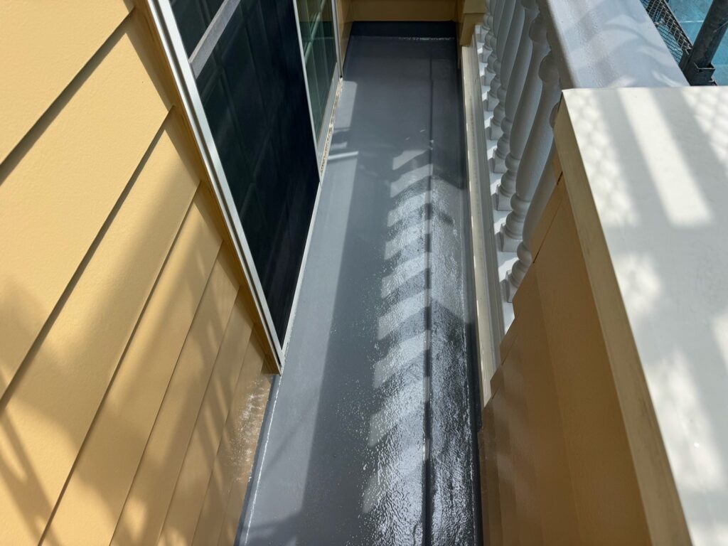 ベランダ：施工完了